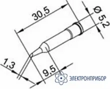 102ADLF13 — усеченный цилиндр 1,3 мм (к i-Tool, i-Tool nano) фото 1