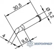 102ADLF40 — усеченный цилиндр 4 мм (к i-Tool, i-Tool nano) фото 1