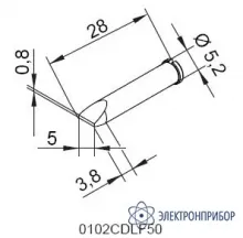 102CDLF50 — клин 5 мм (к i-Tool, i-Tool nano) фото 1