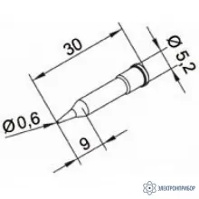 102PDLF06 — конус 0,6 мм (к i-Tool, i-Tool nano) фото 1