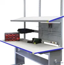 ППНД-1200 ESD HPL — полка приборная длинная антистатическая (ЛДСП с антистатическим HPL пластиком) фото 1