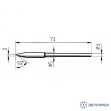 212ND — усеченный конус 2мм (к MicroTool) фото 1