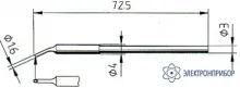 212WD — микроволна 1,6мм, изогнутое (к MicroTool) фото 1