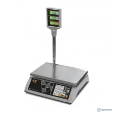 M-ER 327 ACP Ceed LCD Белые — торговые настольные весы фото 1