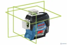 Bosch GLL 3-80 CG + BM 1 + GBA 12V + L-Box — лазерный уровень фото 1
