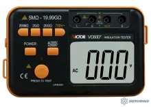 Victor VC60D+ — измеритель сопротивления изоляции фото 1