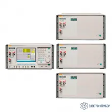Fluke 6140B — четырехфазная система (один основной эталон Fluke 6100B и три вспомогательных эталона Fluke 6101B) фото 1