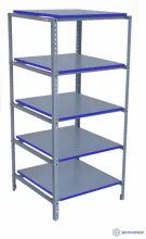 СП 5-19ESD (без колёс) — стойка приборная антистатическая каркас фото 1