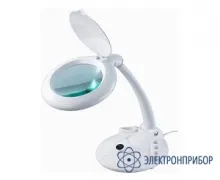 8098LED-A  5D — лампа-лупа со светодиодной подсветкой на подставке фото 1