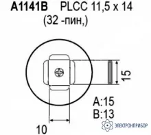 A1141B — сменная головка для HAKKO 850B, 852B, FR-801, FR-802, FR-803 фото 1