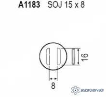 A1188B — сменная головка для HAKKO 850B, 852B, FR-801, FR-802, FR-803 фото 1