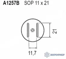 A1257B — сменная головка для HAKKO 850B, 852B, FR-801, FR-802, FR-803 фото 1