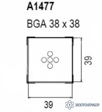 A1477 — головка BGA фото 1