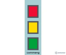 Commeng CR IP-1903 — светодиодная сигнальная панель для применения в чистых помещениях фото 1