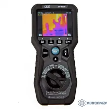 DT-6509 — тестер изоляции и микроомметр высокого разрешения с функцией мультиметра TRMS, со встроенным тепловизором фото 1