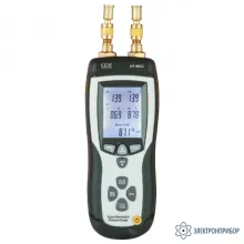 DT-8921 — манометр дифференциальный двухканальный – термометр фото 1