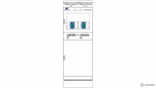 ШЭРА-ДЗО-2001 — шкаф дифференциальной защиты ошиновки 110 (220) кВ (до 6 присоединений) фото 1