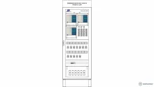 ШЭРА-ДЗШ-3002 — шкаф дифференциальной защиты сборных шин 35-220 кВ (до 12 присоединений) фото 1