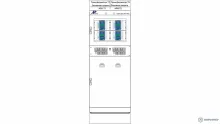 ШЭРА-ДЗТ-РН-4002 — шкаф основных защит и регулирования напряжения двухобмоточных трансформаторов фото 1