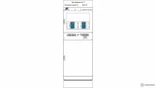ШЭРА-ДЗТТ-РН-2002 — шкаф основных защит и регулирования напряжения трехобмоточного трансформатора (для двух трансформаторов) фото 1