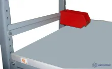 ПЛК-01 ESD — планка для лотков короткая антистатическая фото 1