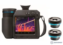 FLIR T865/42°/14° — тепловизор с широкоугольным объективом и телеобъективом фото 1