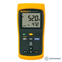 Fluke 52 II — двухканальный цифровой термометр фото 1