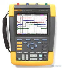 Fluke 190-504 — четырехканальный цветной портативный осциллограф-мультиметр фото 1