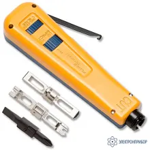 Fluke 10051501 — D914 ударный инструмент с лезвиями EverSharp 110 и EverSharp 66 мм, а также запасным лезвием фото 1
