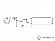 HAKKO 900 L-T-I — паяльная сменная головка для паяльников HAKKO 900L, 908 фото 1