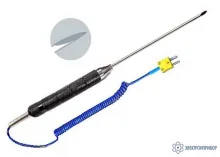 HP-502A-M13 — датчик протыкающего типа для измерения температуры продуктов питания, жидкостей и гелей фото 1