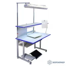 К6 ESD HPL — комплект опций антистатический для рабочего места исследователя (ЛДСП с антистатическим HPL пластиком) фото 1