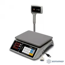 M-ER 328 ACPX TOUCH-M LED RS232 и USB — торговые настольные весы фото 1