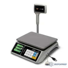 M-ER 328 ACPX TOUCH-M LCD RS232 и USB — торговые настольные весы фото 1