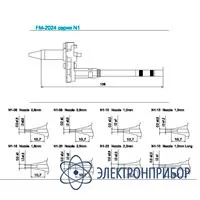 N1-10 — паяльные сменные композитные головки для HAKKO FМ-2024 фото 1