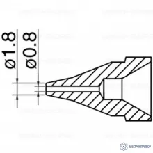 N61-04 — насадка 0.8 мм типа S фото 1