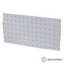 Панель перфорированная С6 600 (цвет RAL 7035) — для столов серии С6 и верстаков фото 1