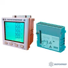 PD194E/M2 — многофункциональный электроизмерительный прибор (1 порт RS-485 Modbus RTU, 6 дискретных входов, 2 релейных выхода с переключаемым контактом, 2 аналоговых выхода) фото 1
