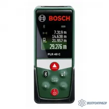 Bosch PLR 40 C — лазерный дальномер фото 1