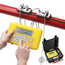 Portaflow 330A&amp;B — портативный ультразвуковой расходомер жидкости фото 1