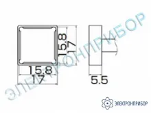 T12-1208 — паяльная сменная композитная головка для станций FX-950/ FX-951/FX-952/FM-203 фото 1