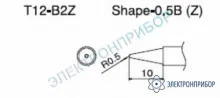 T12-B2Z — паяльная сменная композитная головка для станций FX-950/ FX-951/FX-952/FM-203 фото 1