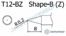 T12-BZ — паяльная сменная композитная головка для станций FX-950/ FX-951/FX-952/FM-203 фото 1