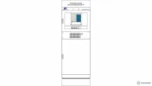 ШЭРА-РЗАТ-1001 — шкаф резервных защит трансформатора и АУВ стороны ВН фото 1