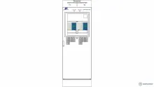 ШЭРА-РЗАТ-2001 — шкаф резервных защит трансформатора и АУВ стороны ВН фото 1