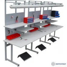 С6-1800x650 ESD(левый) — стол рабочий антистатический фото 1