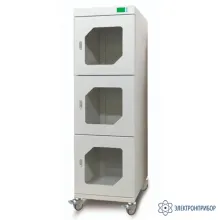 DCL-3 ESD — шкаф сухого хранения DC Light трехсекционный антистатический фото 1