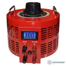 SUNTEK 5000ВА RED — автотрансформатор ЛАТР однофазный 0-300 Вольт (20А) фото 1