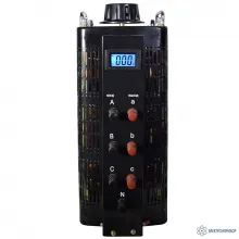SUNTEK 6000ВА — автотрансформатор ЛАТР трехфазный 0-430 Вольт (8А) фото 1