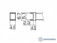 T12-1001 — паяльная сменная композитная головка для станций FX-950/ FX-951/FX-952/FM-203 фото 1